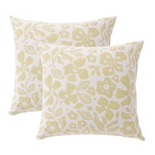 Vista Cotton Jacquard Reversible European Pillowcases (Set of 2)